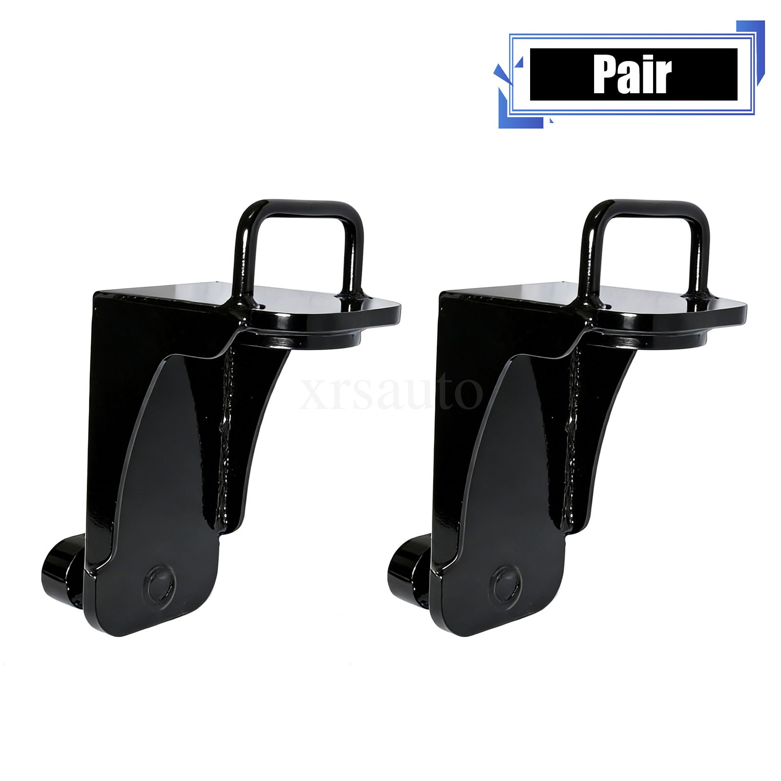Pair Heavy Duty Shipping Container Jack Lug Leveler U-Shaped Handle 50000LBS