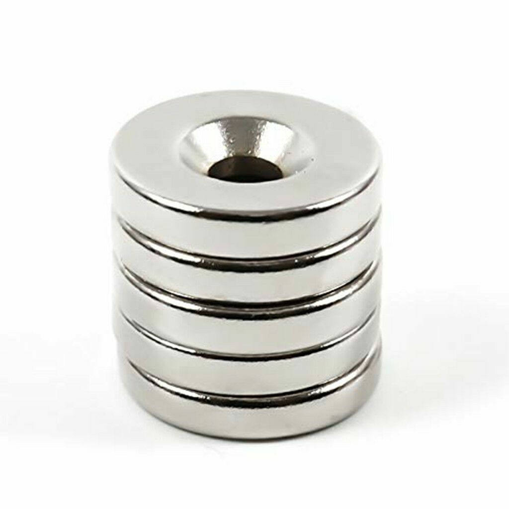 N35 Countersunk Ring Round Disc Strong Neodymium Magnets Rare Earth with Hole