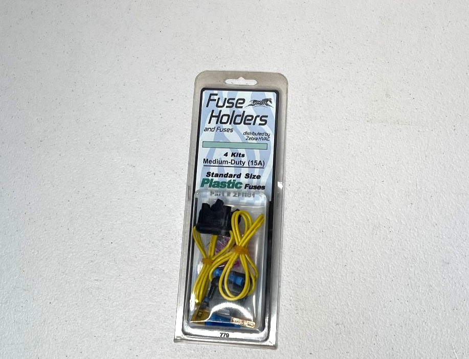 Zebra Instruments ZFH01 Fuse Holders (4 Kits, Medium Duty- 15A)