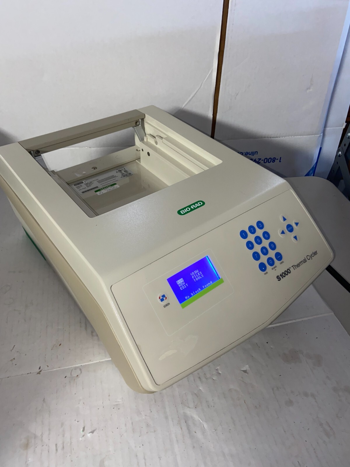 Tested Bio-Rad S1000 Digital PCR Thermal Cycler (NO BLOCK) – Used