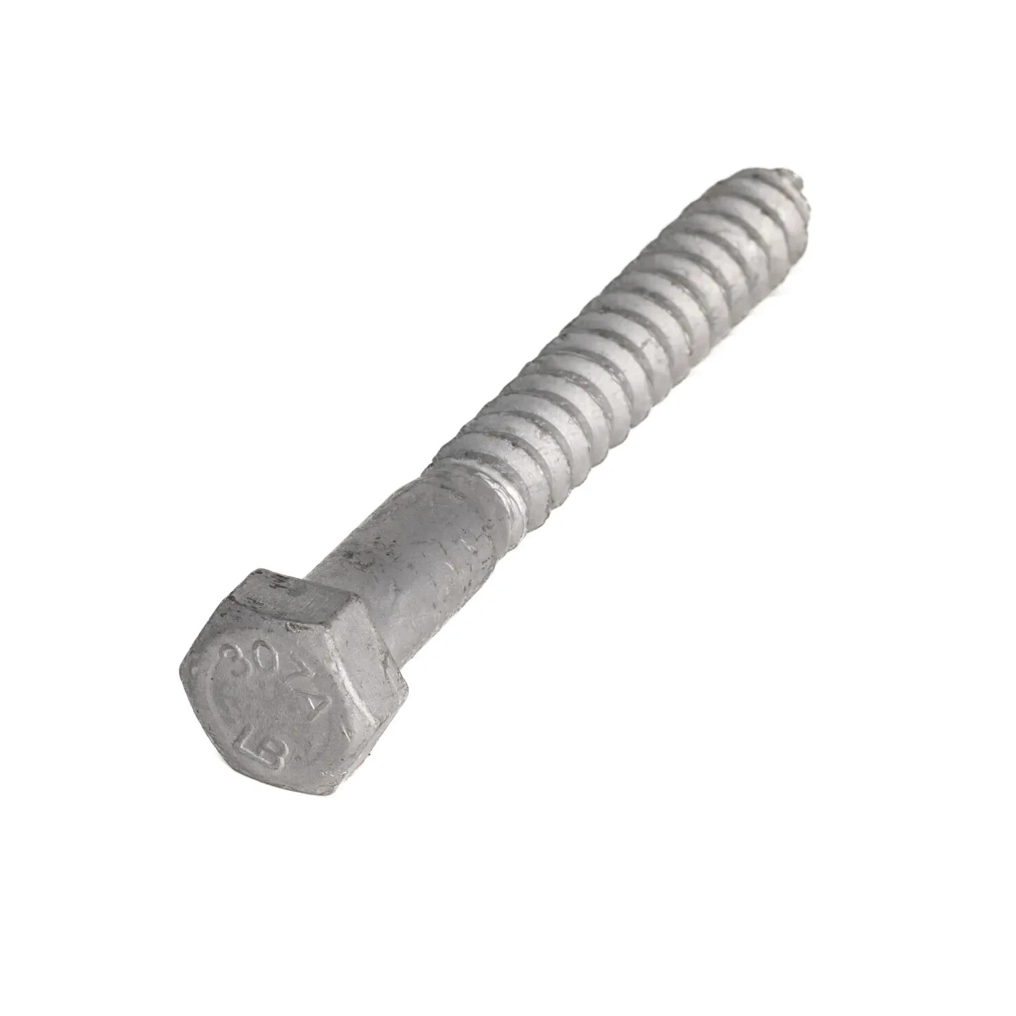 3/4″ x 7″ Hot Dipped Galvanized Lag Screws, Grade A, Quantity 20