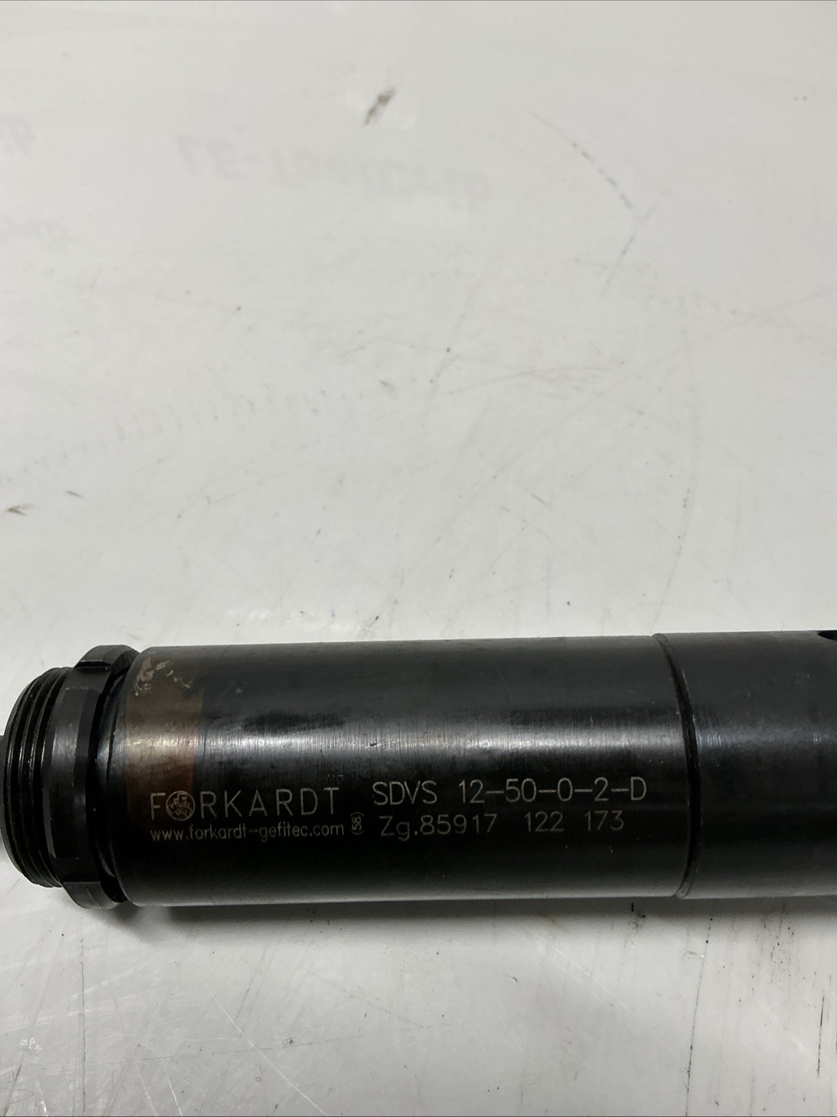 Forkardt SDVS 12-50-0-2-D Cylinder Actuator Zg 85917 122 173 W-419