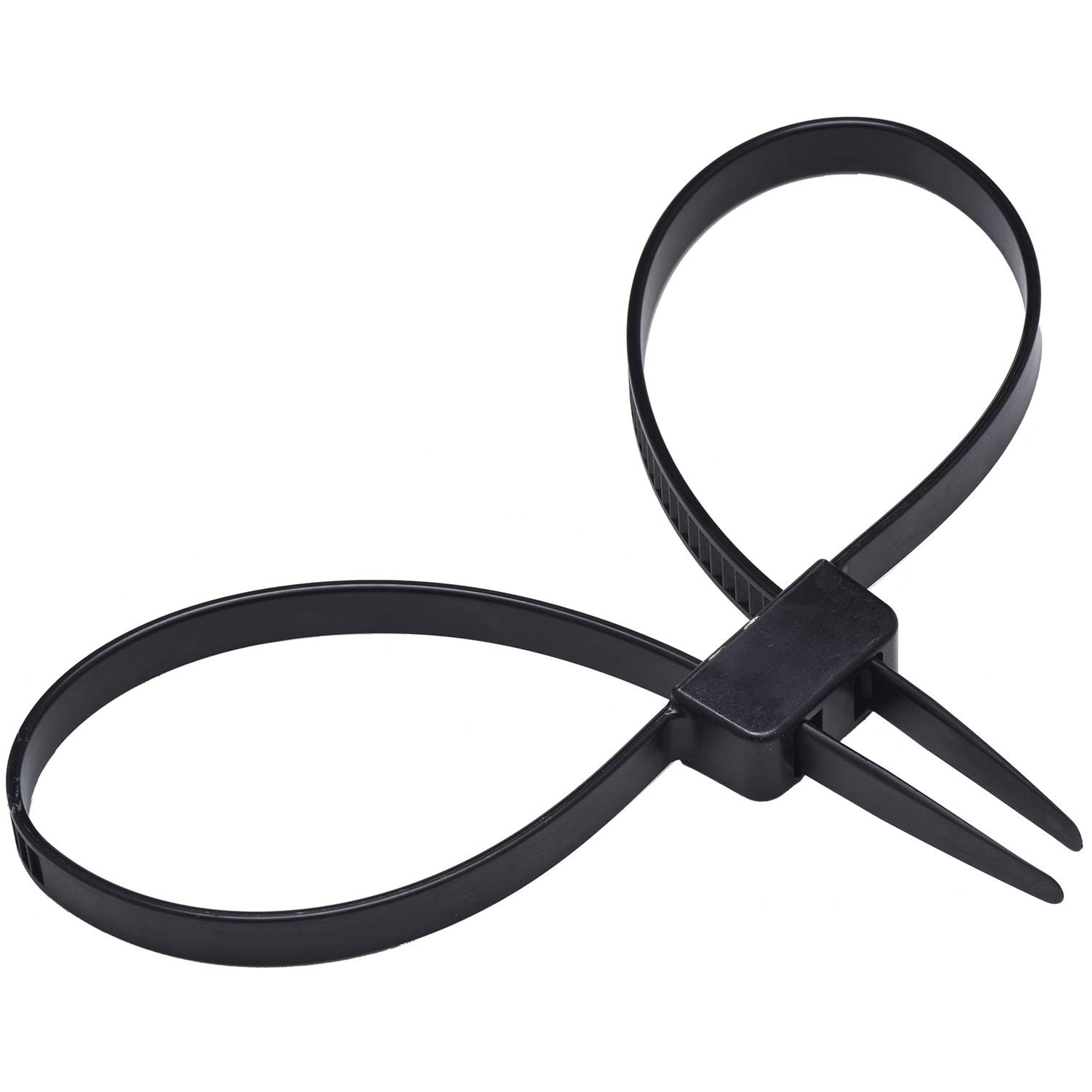 250lb Heavy Duty Zip Ties 10Pack, 27.5″ Nylon Double Locking Cuffs