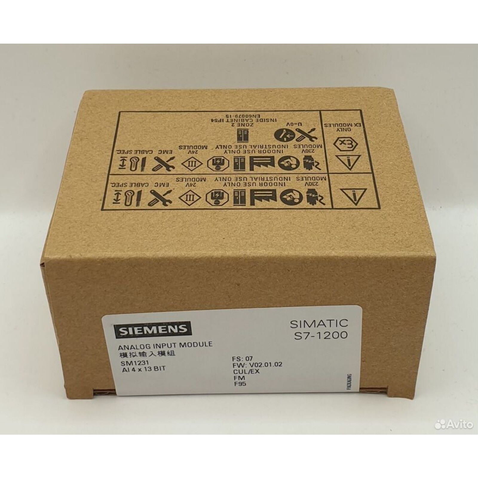 NEW Siemens 6ES7231-4HD32-0XB0 6ES7 231-4HD32-0XB0 S7-1200 Analog input SM 1231