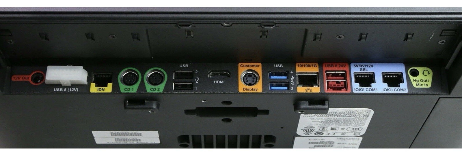 Micros Workstation 6 (610) POS Terminal, Win 10, Stand & Power Supply Included.