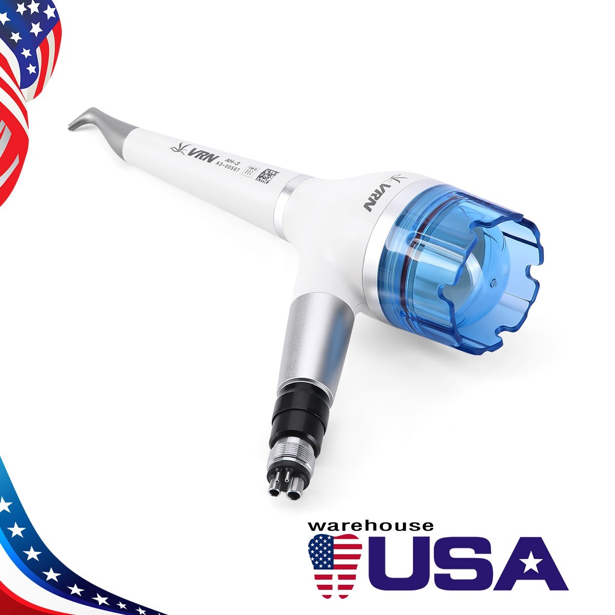 Cavitron Dental Ultrasonic Scaler fit EMS + LED Handpiece+Tips VRN-DA10