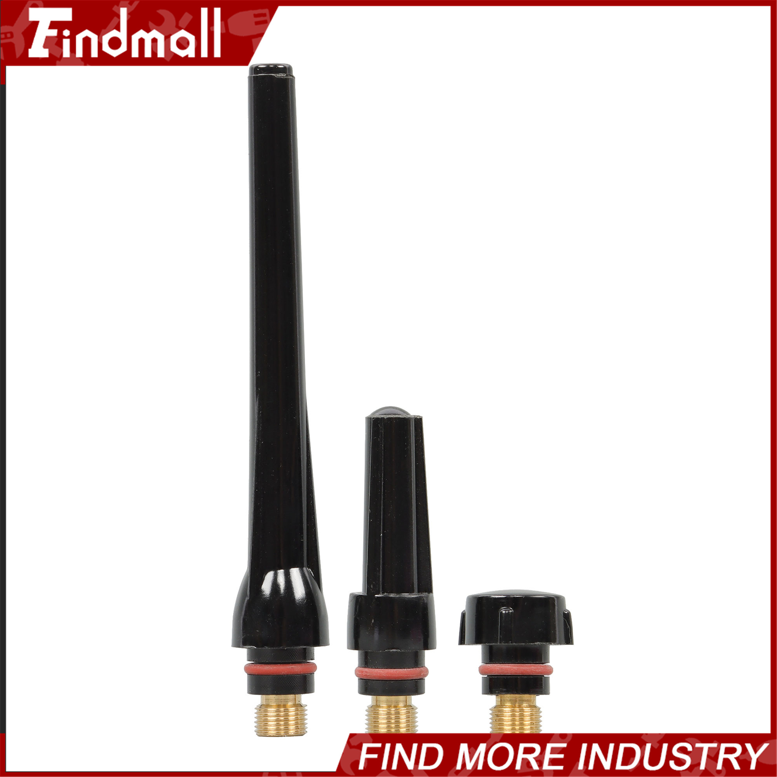 Findmall 58 Pack TIG Welding Torch Kit 040″~1/8″ Gas Lens Setup For WP-9/20/25