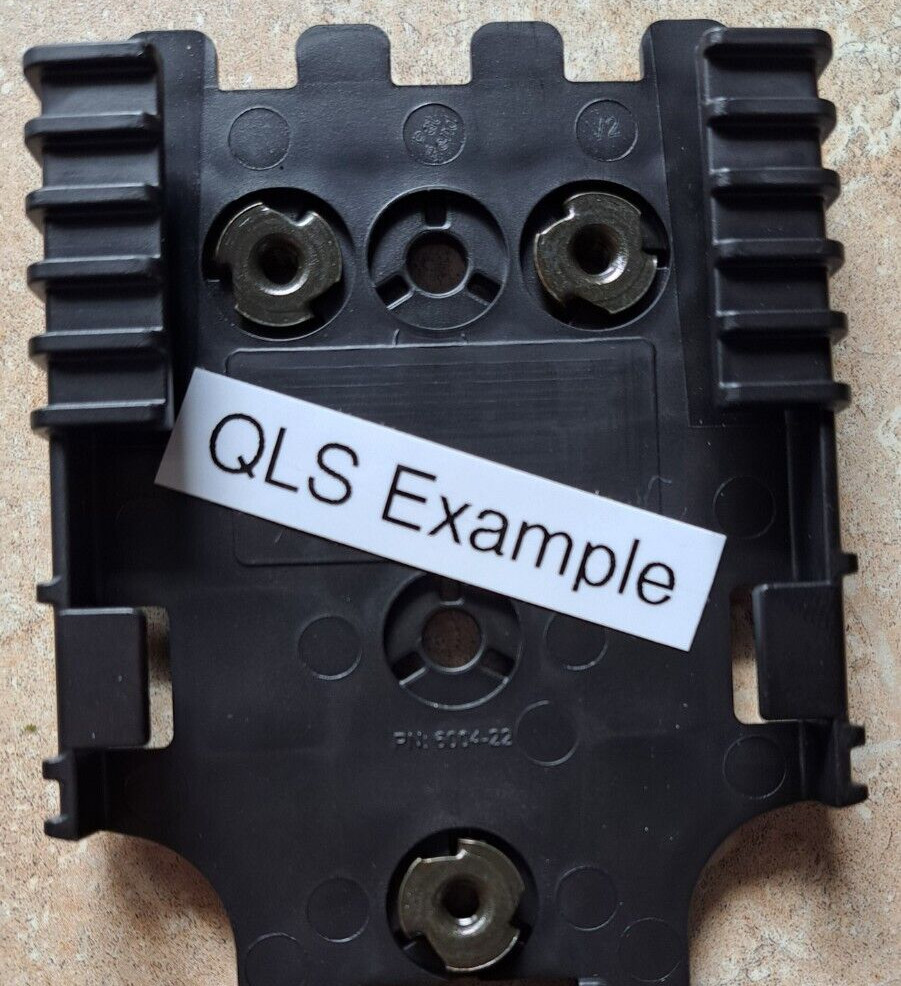 Six Black 3 Prong Nuts – Fits Safariland QLS, MLS, ELS, UFA Holster Accessories