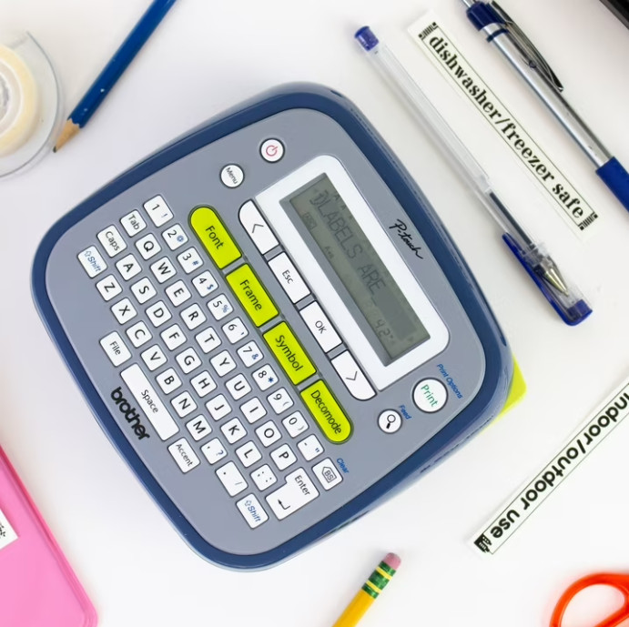 Brother P-Touch PT-D200G Label Maker with Tape, Easy-to-Use Home & Office