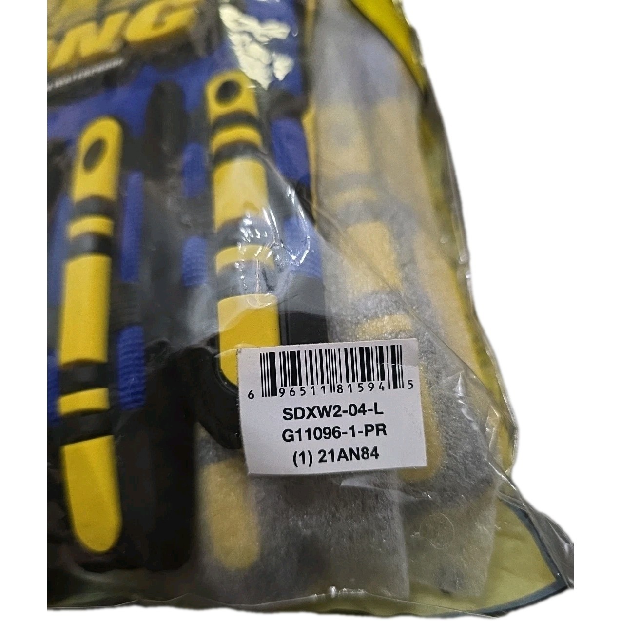 IronClad SDXW2 Kong Cold Condition Water and Oil Proof Glove Size Large L Blue Y