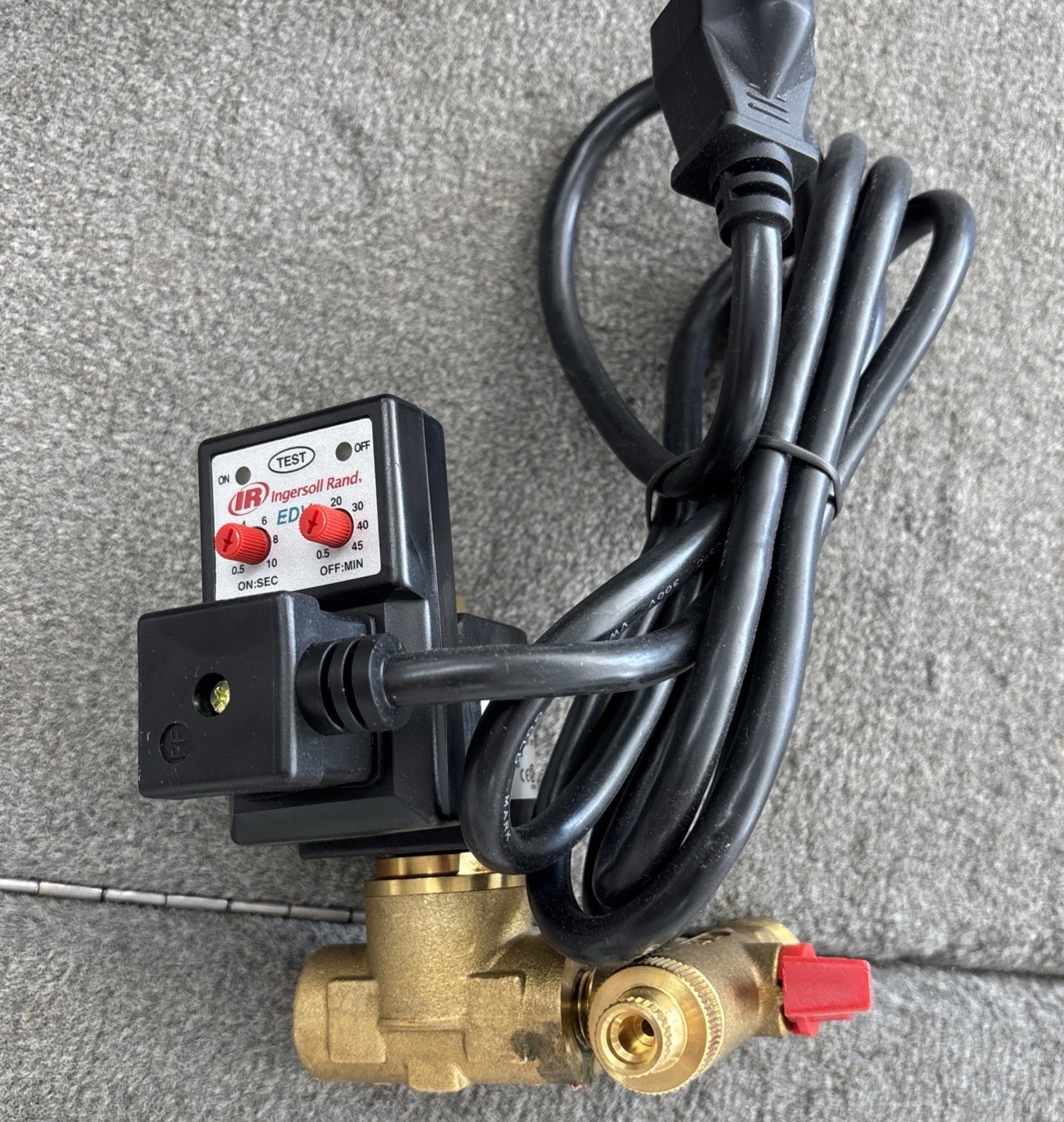 Ingersoll Rand 54410931 Electronic Drain Valve Automatic 110v 1/4