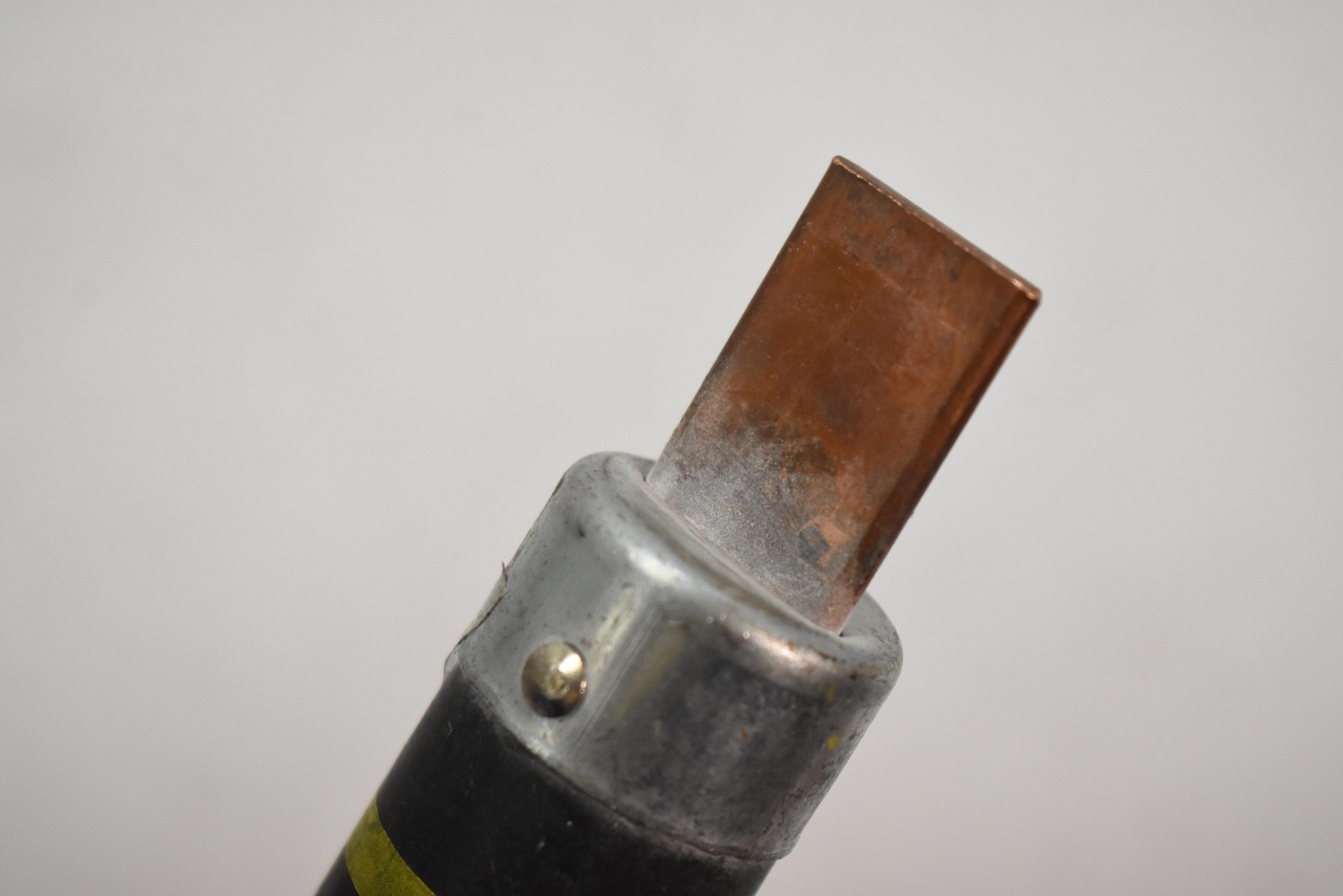Cefco OT100/250 100A 250V One Time Electrical Fuse Blade Copper Black Made USA
