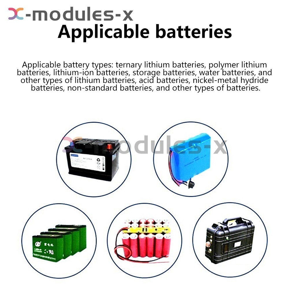 DC8-100V Battery Indicator Percentage Battery Voltage & Temperature Tester Meter