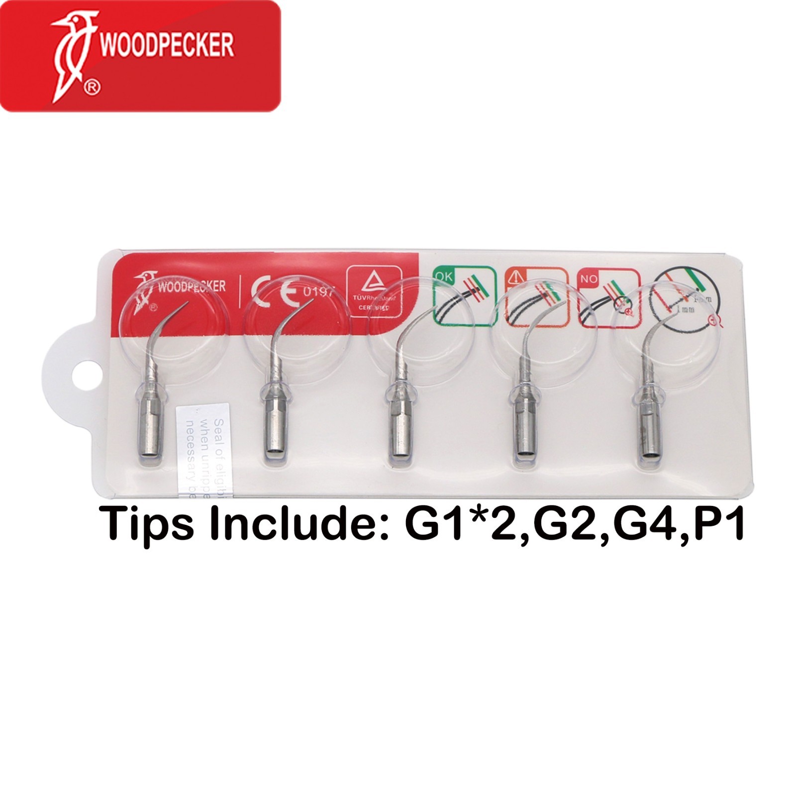 US Woodpecker Dental Ultrasonic Piezo Scaler Built in UDS-N2/3 LED Handpiece EMS
