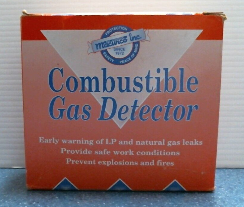 Macurco INC. Combustible Gas Detector (GD-21) FS
