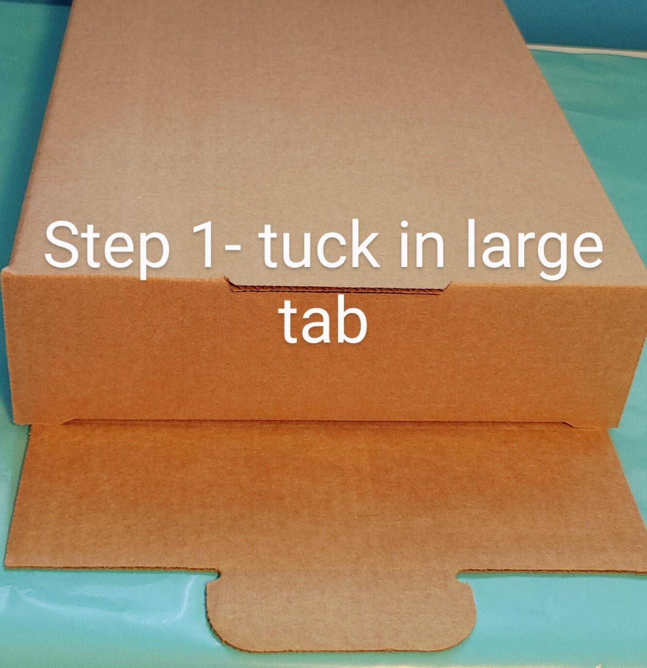 50 9x6x3 Boxes Shipping Packing Cardboard Corrugated Reusable Tapeless Easy Fold