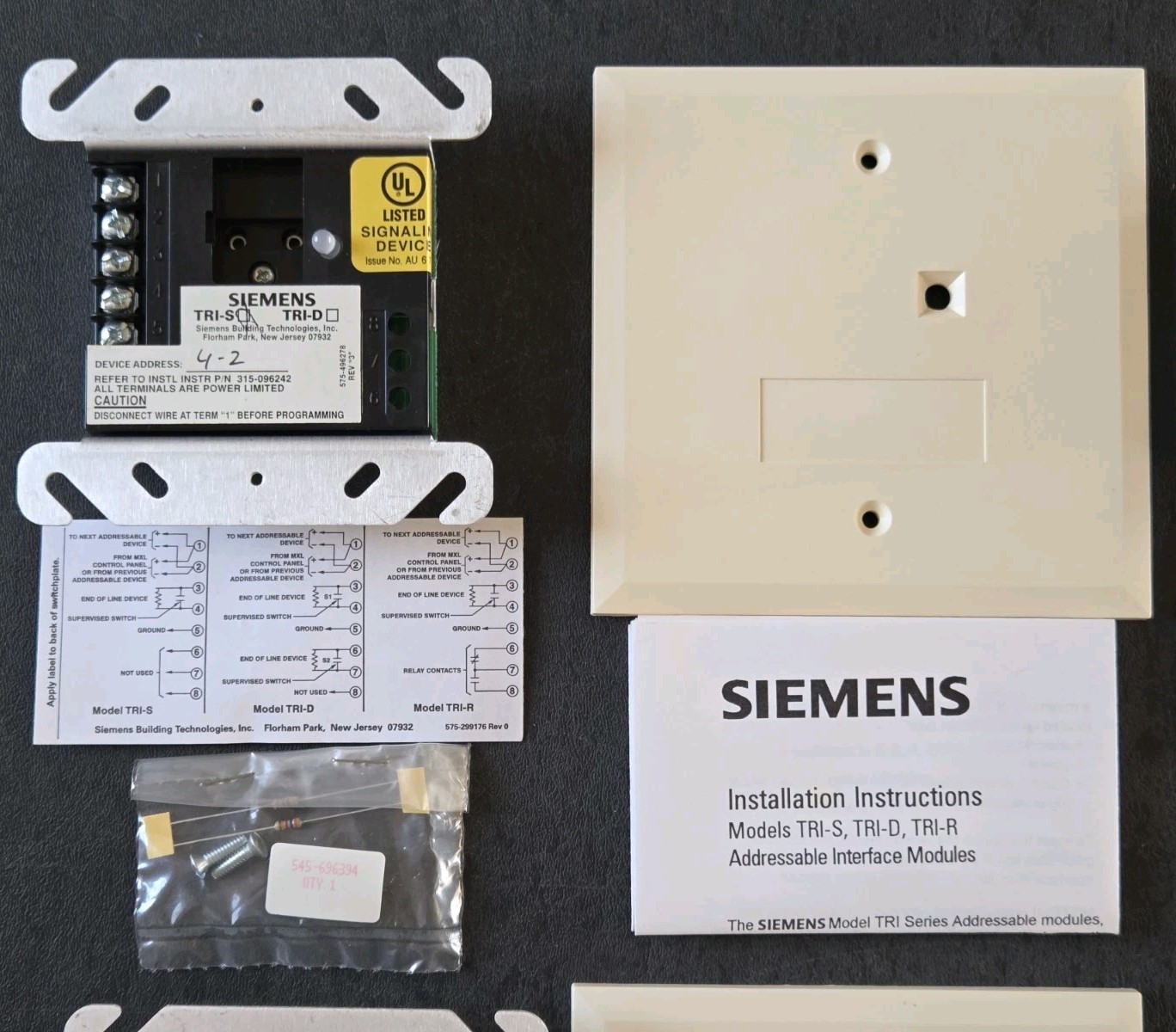 SIEMENS TRI-S SINGLE INPUT INTELLIGENT INTERFACE MODULE 575-496278 – NEW 5 AVAIL