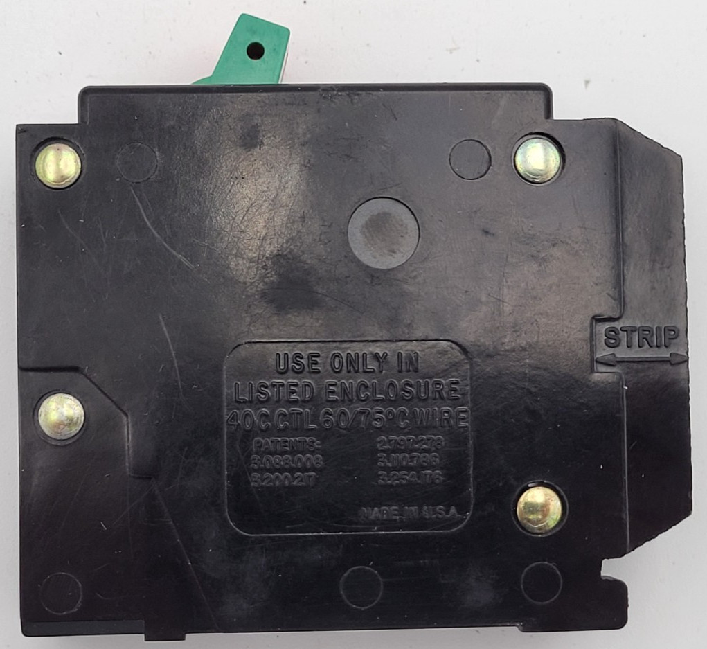 Westinghouse BR3020 30A & 20A 1-Pole 120 V Twin Tandem Circuit Breaker USED