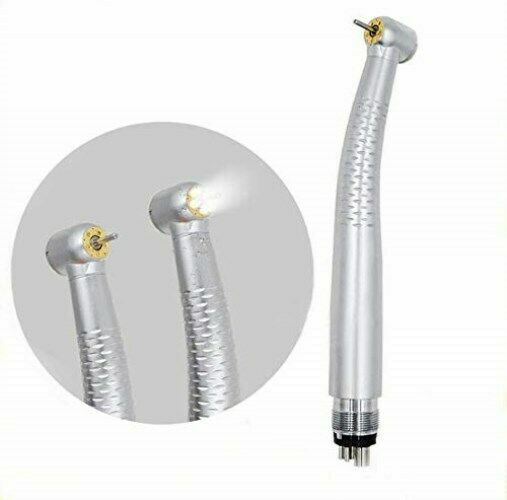 Dental Shadowless High Speed LED Handpiece 5 Water Spray Push Button Fit KAVO CE