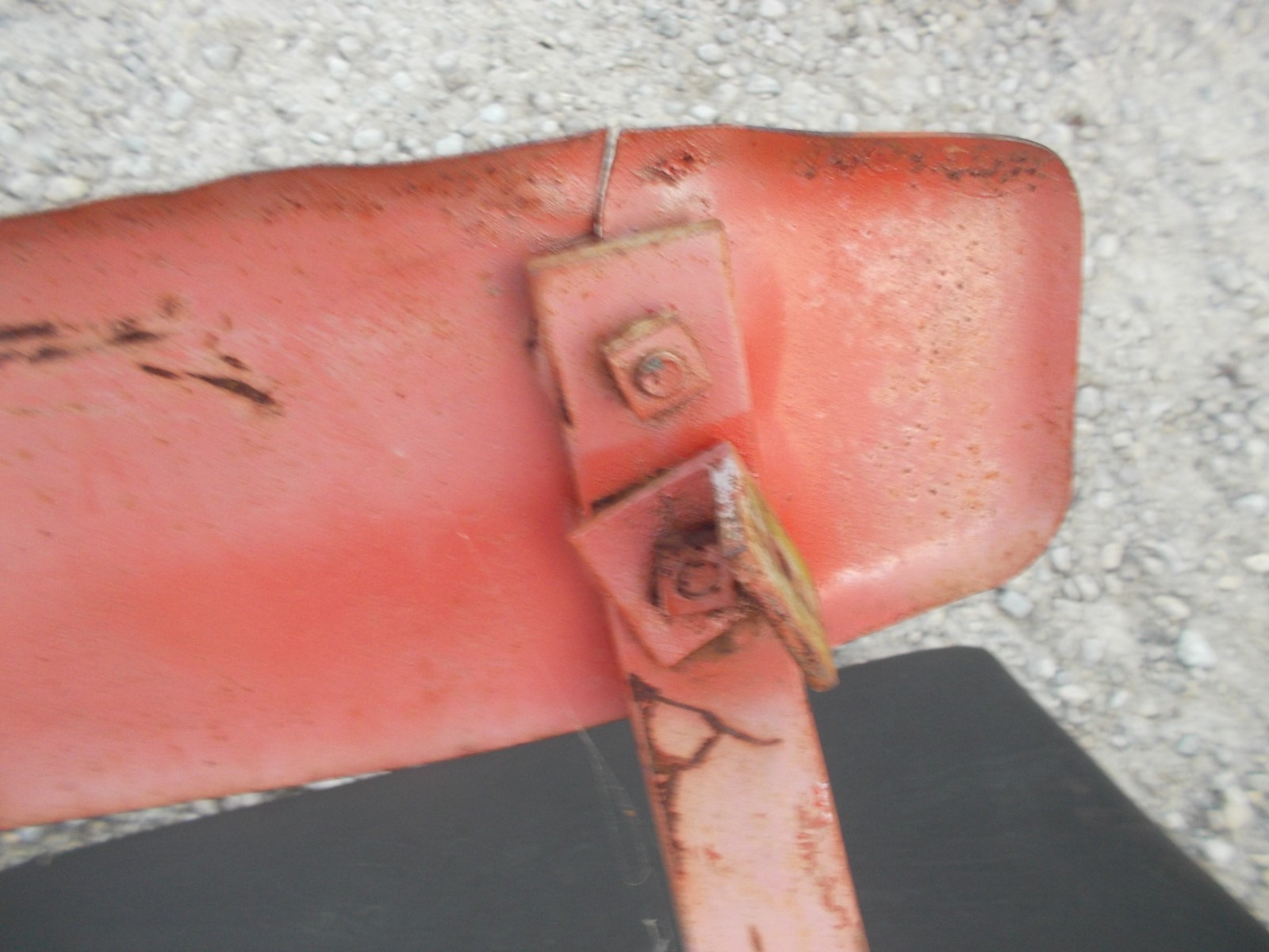 Allis Chalmers AC B tractor original seat frame assembly w/ back brace & cushion