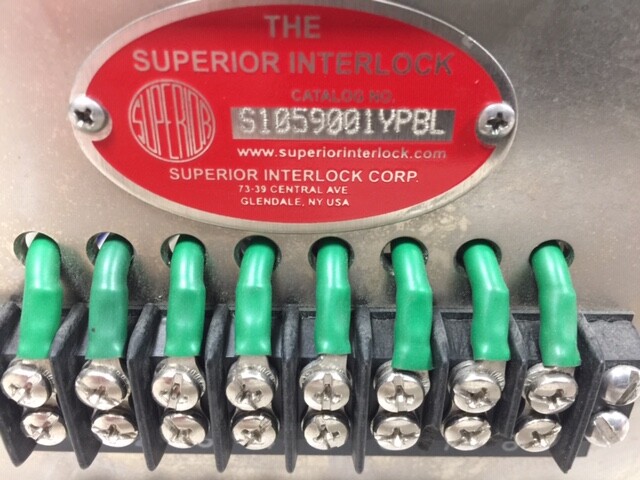 Superior Interlock S1059001YPBL Electrically Held Actuated Locking 120VAC TESTED