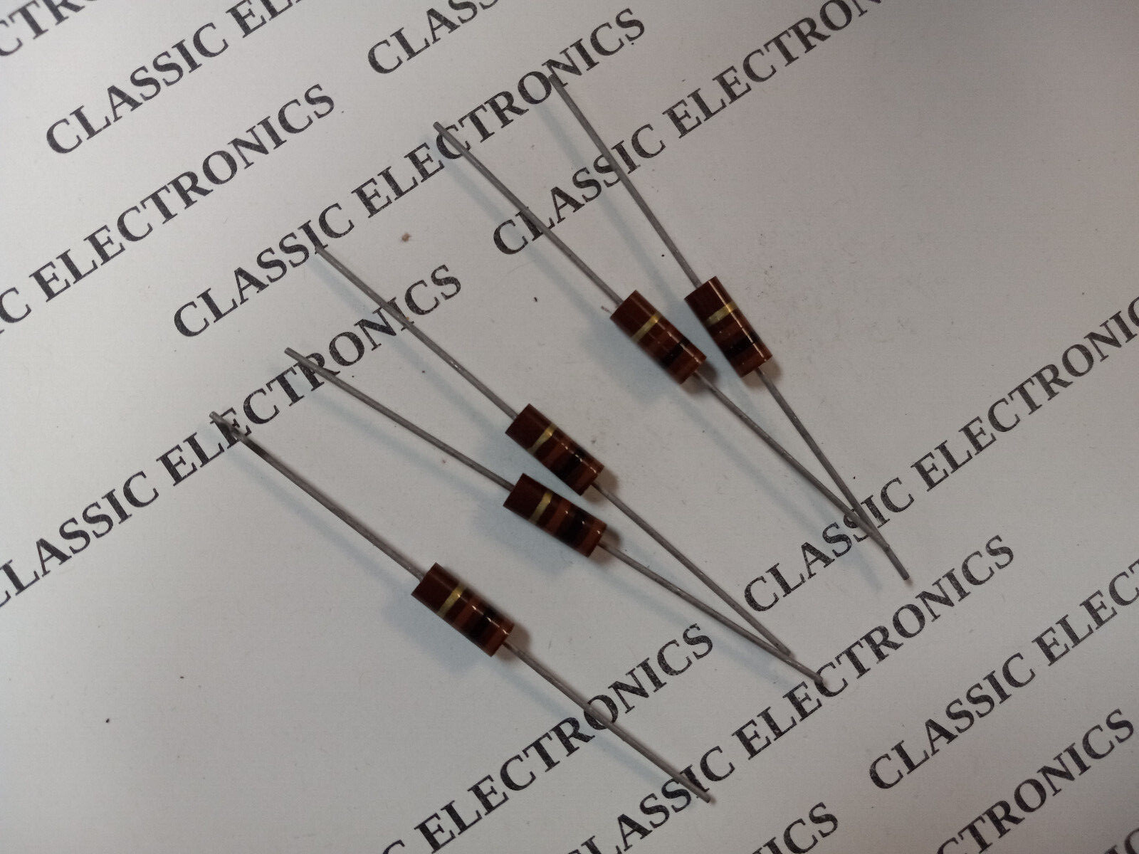 Lot of 100 Ohm 1W 5% Carbon Comp Allen Bradley Resistor 1 Watt