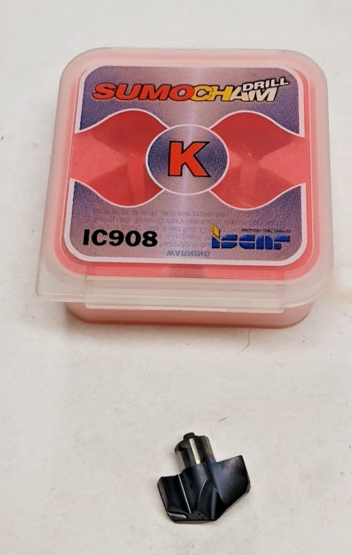 Sumocham 16.0MM ICK 160 IC908 Carbide Replacable Drill Tip/Insert 1 Pc
