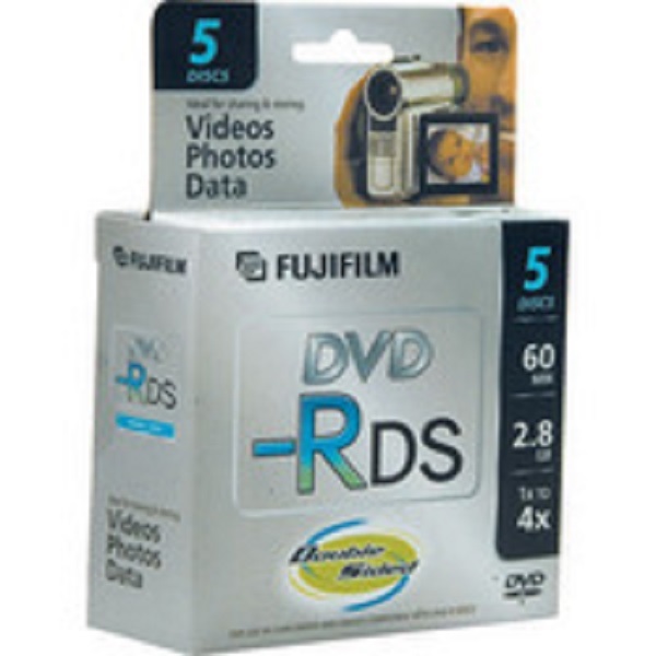 4 5PK 20PCS FUJI MINI DVD-R DS 2.8GB,4X,MINI CASECAMCORDER DISCS #25302910 SALE
