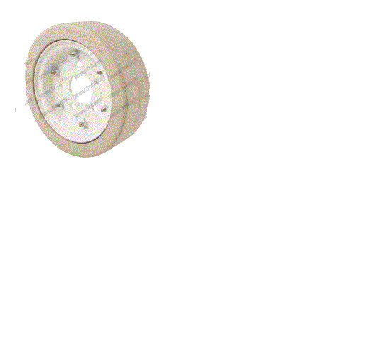SKYJACK 107914 MOULDED WHEEL 200X8 SPLIT RIM W/O BRAKE RING – NM SMOOTH