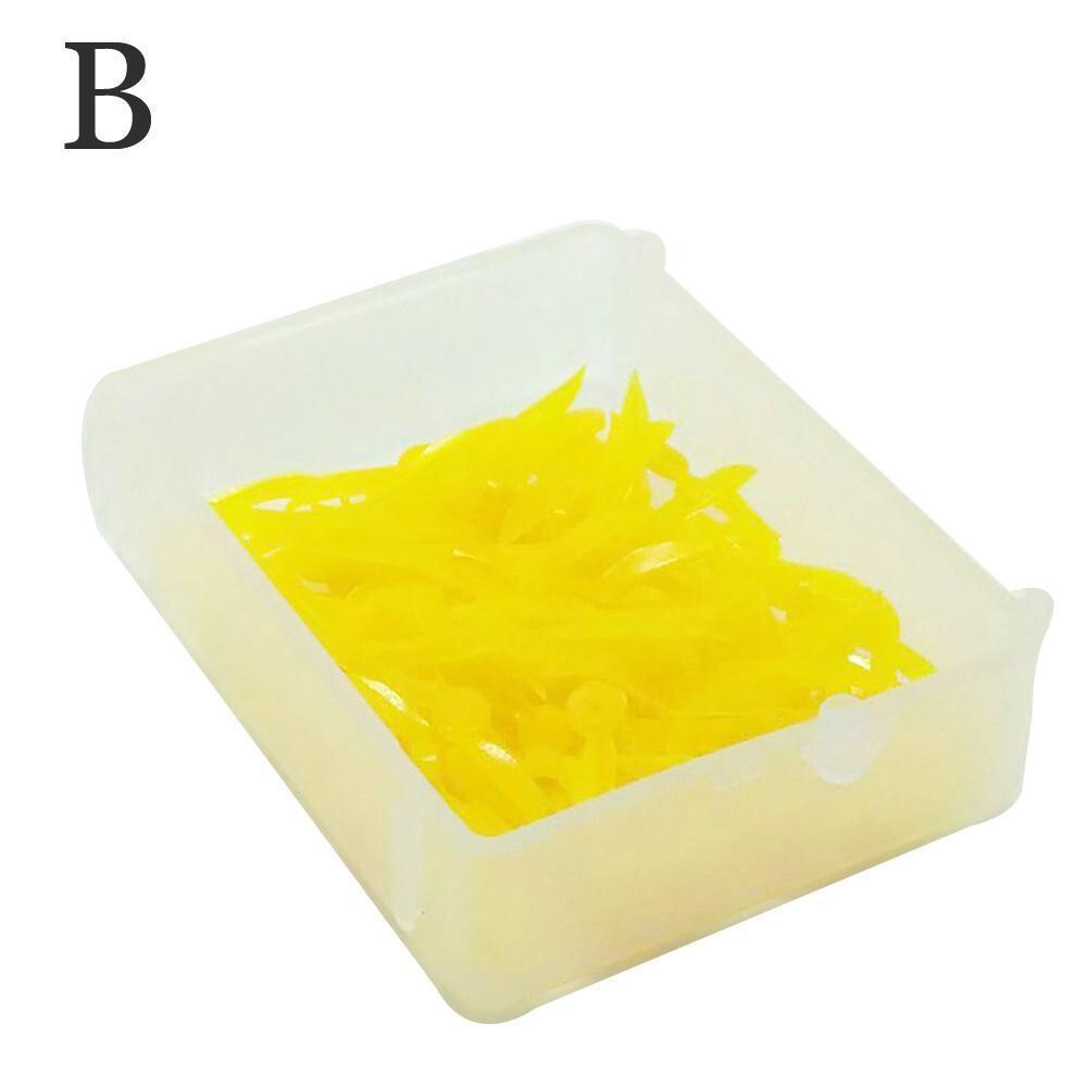 400* Dental Perforated Interdental Wedge with Hole Wave Shape Arc Concave Wedges