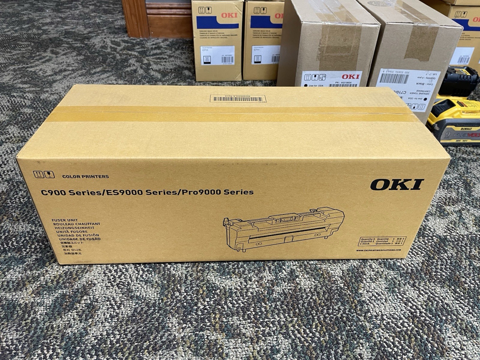 OKI 45531112 Fuser Unit 120V OKI C900 Series ES900 Series NEW