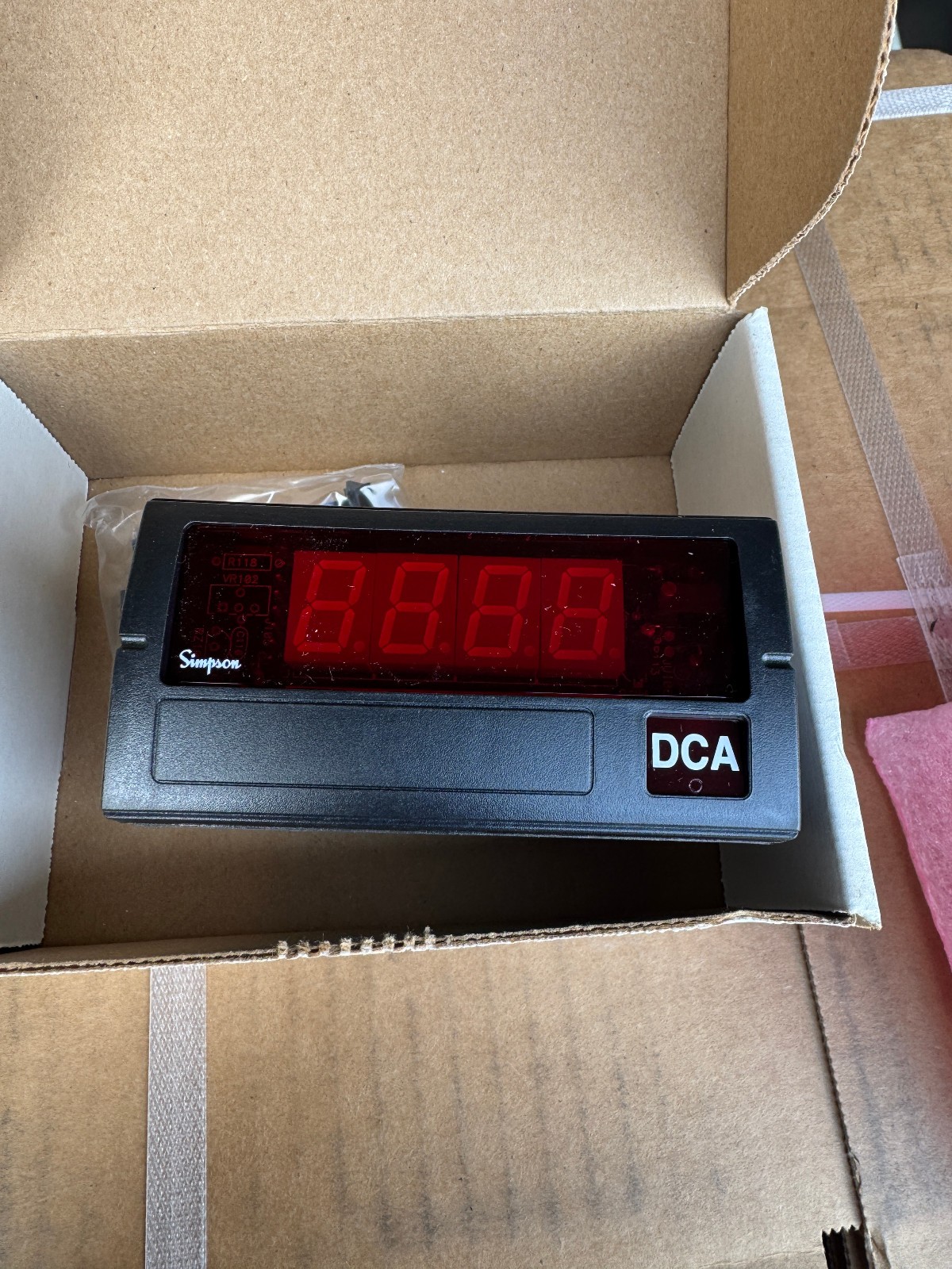 Simpson F135MOD Digital Meter 0-1000A DC (or) 0-1000V DC New in Box