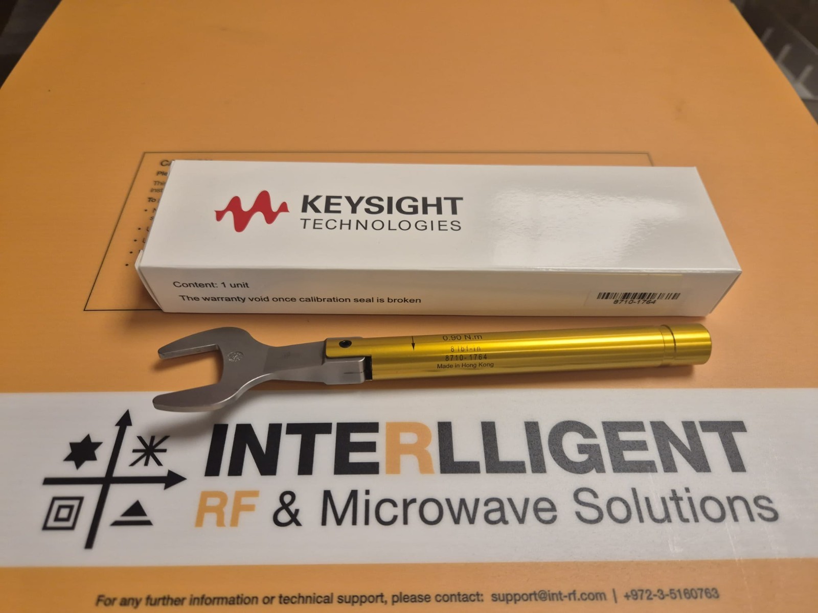Keysight 8710-1764 NMD Torque Wrench for Network Analyzers, 0.9N-m, 8lb-in, New