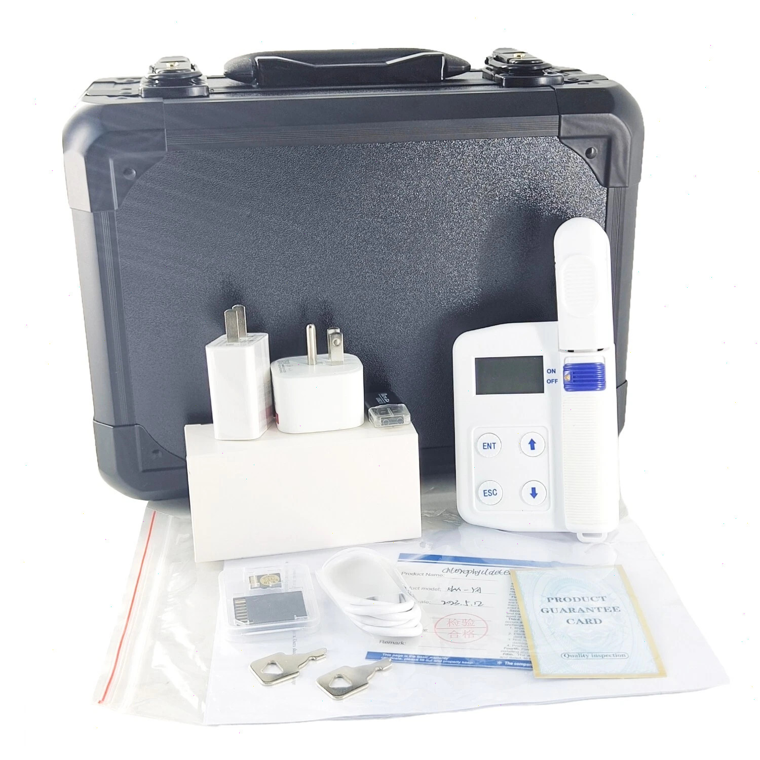 Plant Nutrient Analyzer with Nitrogen Content 0.0-99.99mg/g Leaf Area 2mm * 3mm