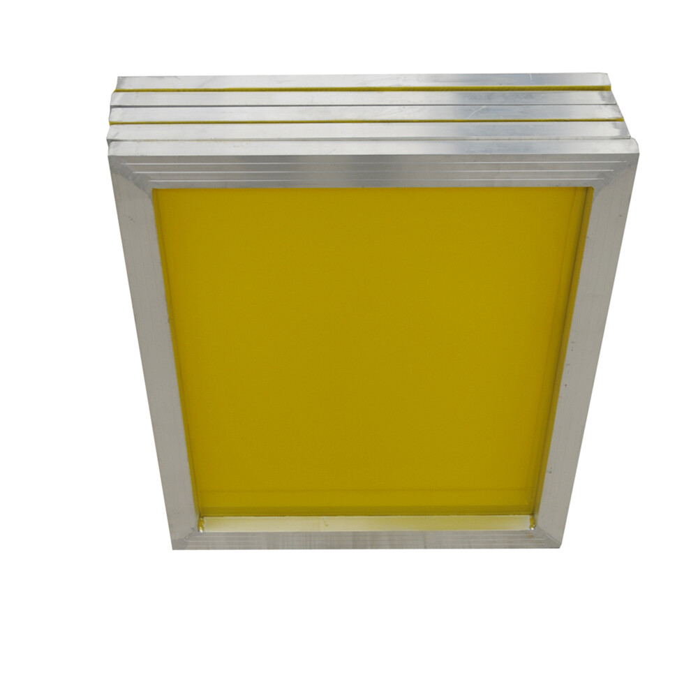 USA – Aluminum Silk Screen Frame – 230 Yellow Mesh 23″ x 31″ – 6pcs