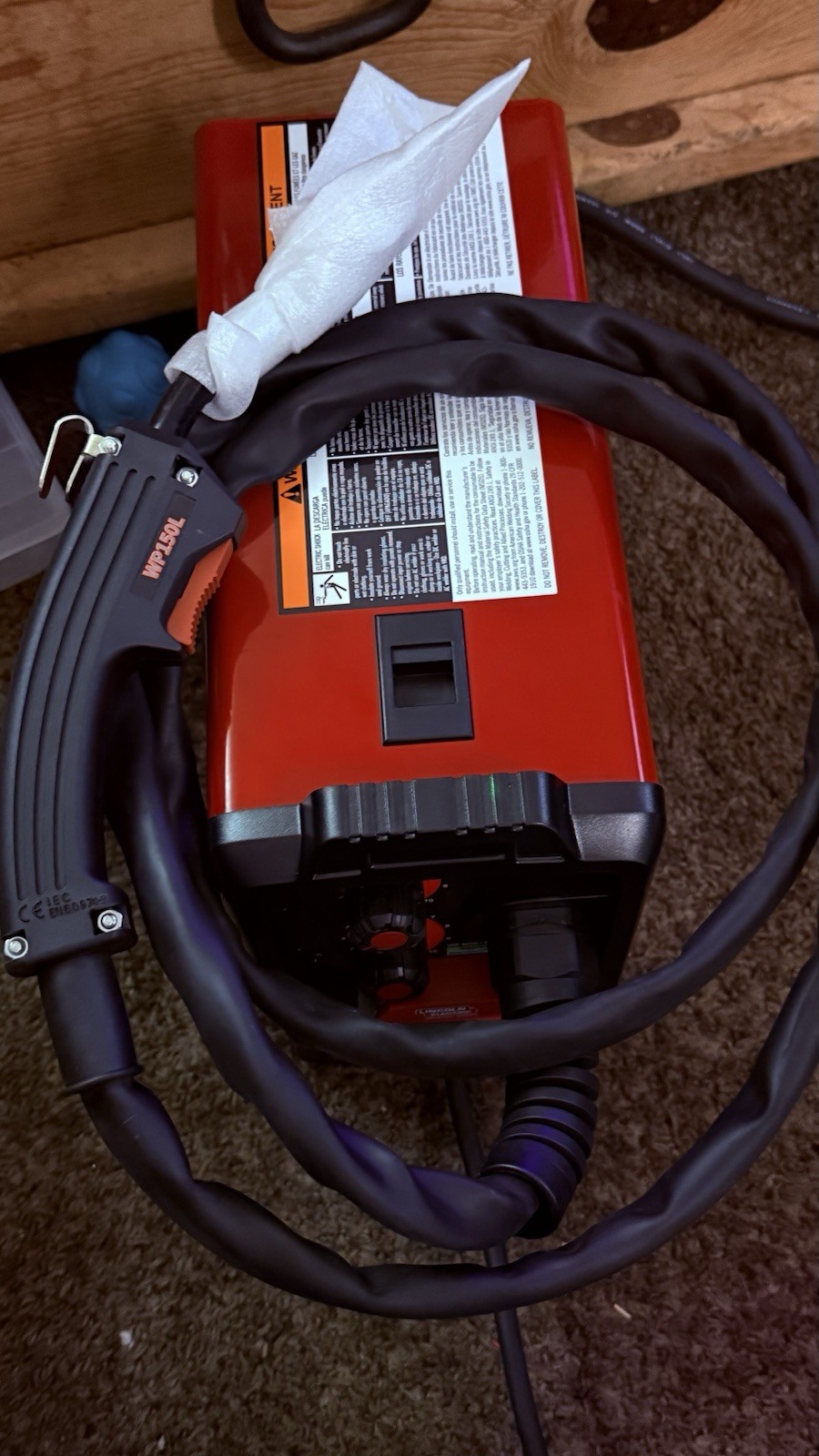Lincoln Electric K5256-1 WELD-PAK 90i MIG&Flux-Cored Wire Welder *MISSING PIECES
