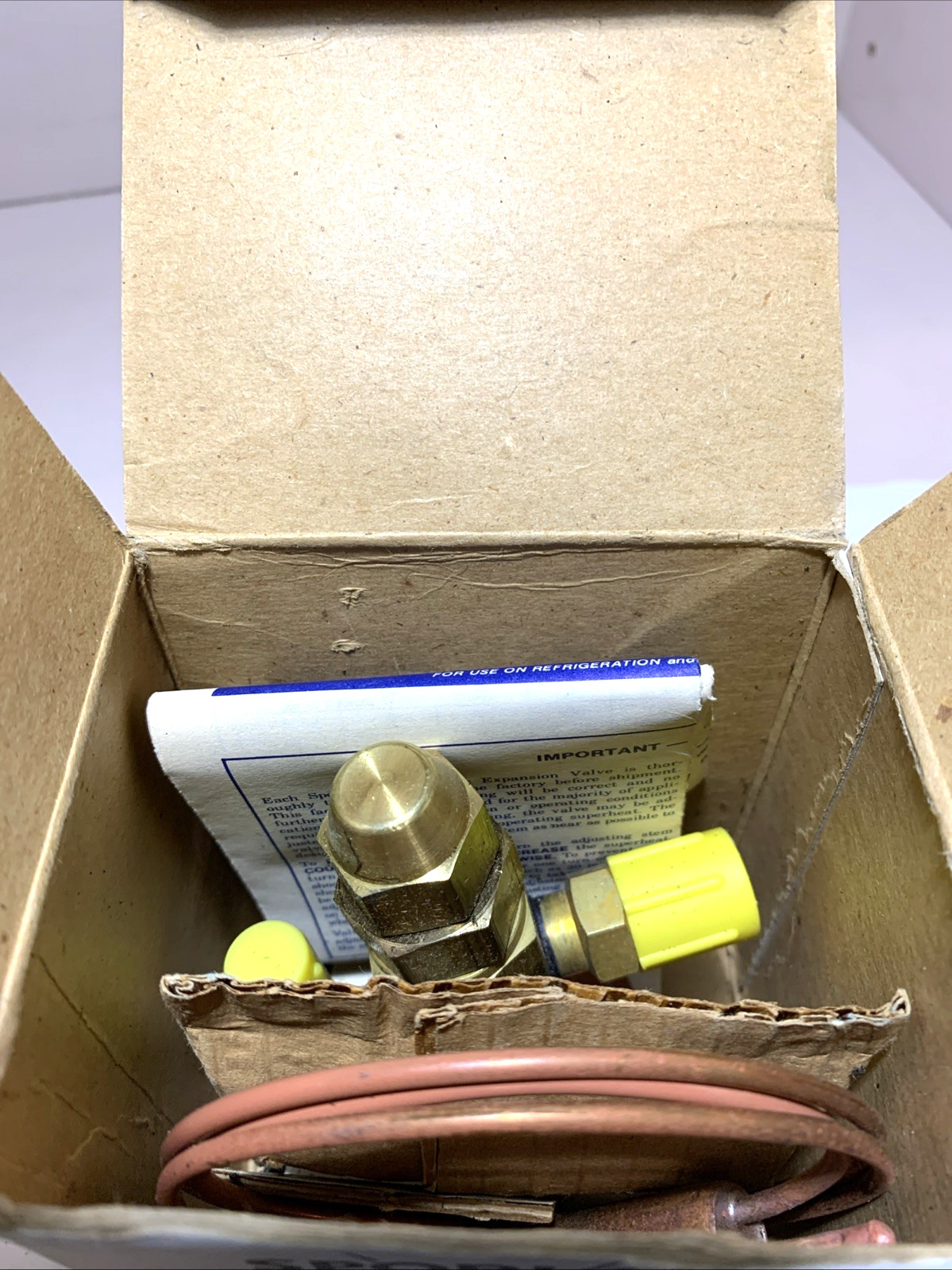 SPORLAN THERMOSTATIC EXPANSION VALVE F F 1/2 C $35 + Free Shipping