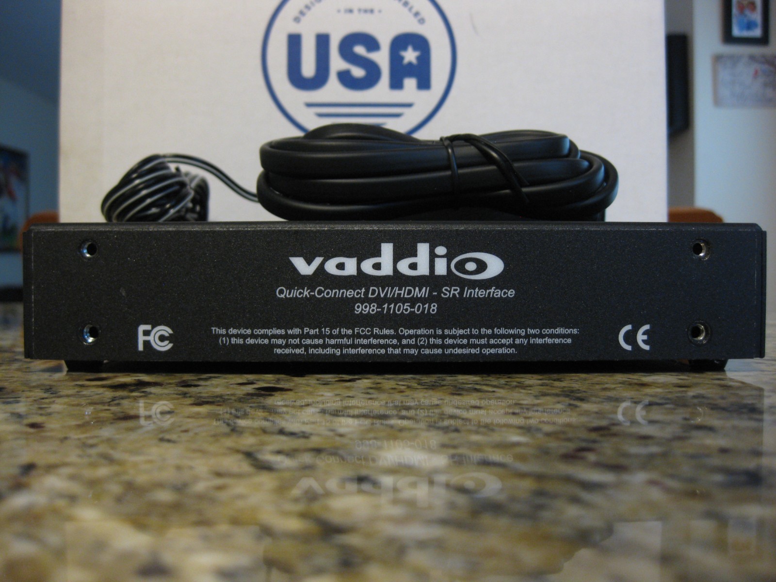 Vaddio 999-99060-000W RoboSHOT 12E QDVI System & Quick-Connect DVI/HDMI SR