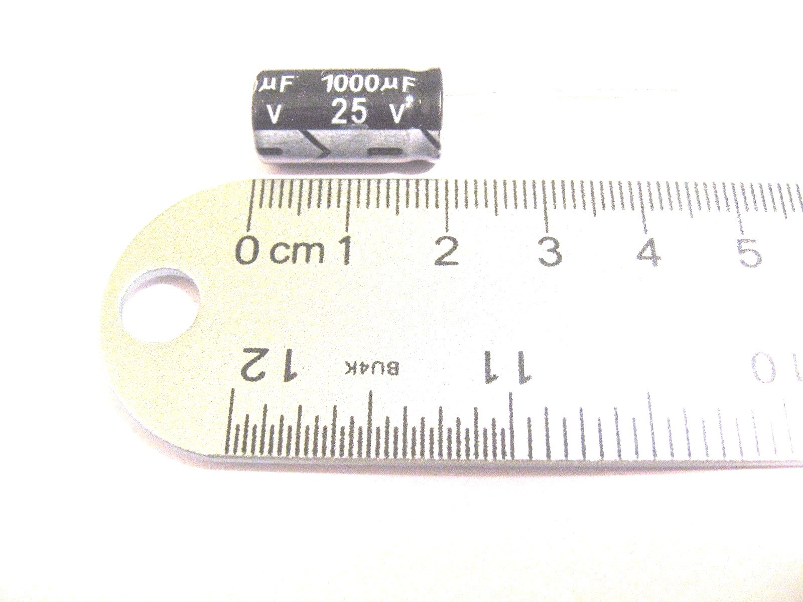 1000uF 25V (10x) Electrolytic Capacitors 25V 1000uF Volume 10x20mm