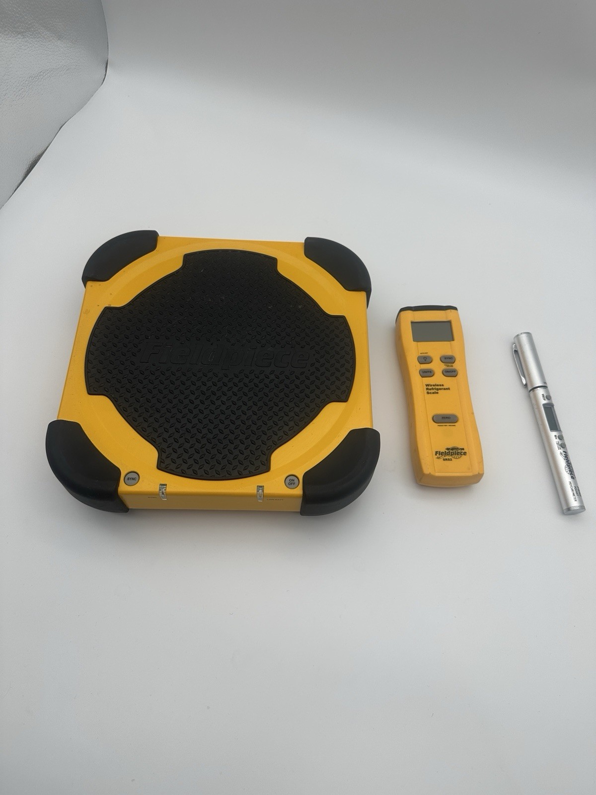 Fieldpiece SRS2 Wireless Refrigerant Scale + PRH2 Psychrometer + Case Tested