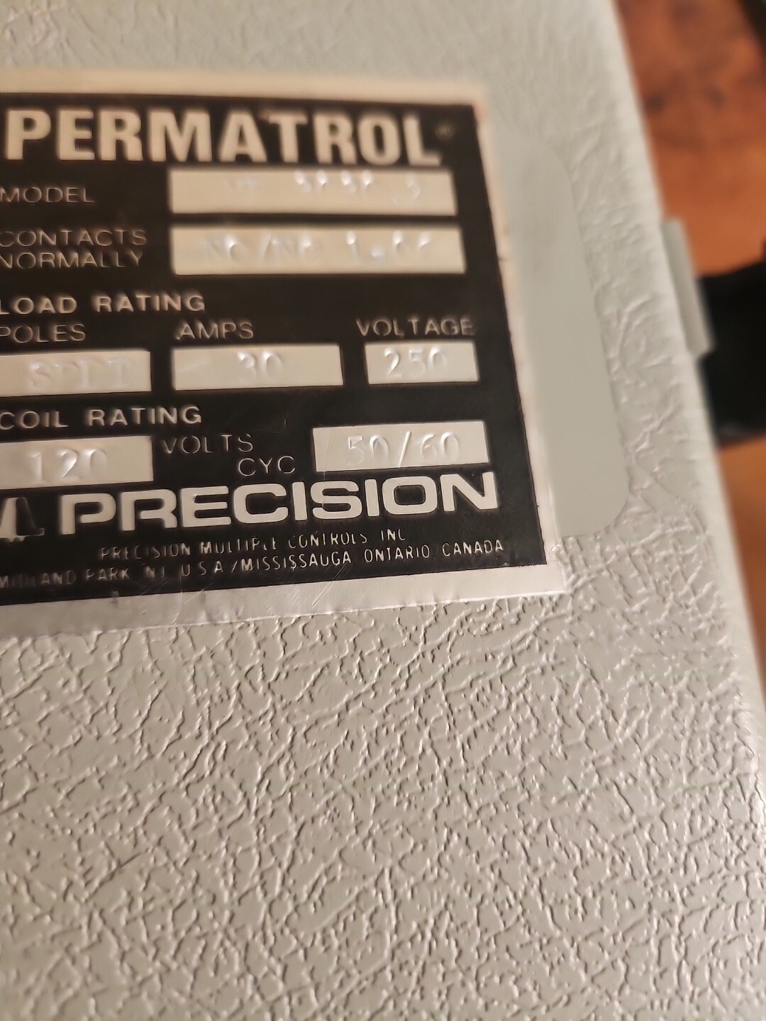 Permatrol MR3030.2 Electromechanical Relays Rain Proof SpDT 30A Photocell