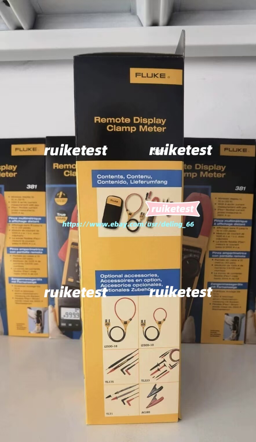 Fluke 381 Remote Display True-RMS AC/DC Clamp Meter with iFlex Cable BEST DEAL!!