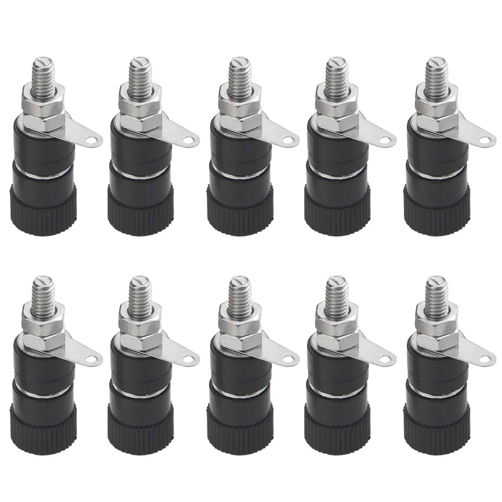 10/30 PCS Binding Posts Terminals 4mm Banana Plug Socket 4mm Terminal Connector
