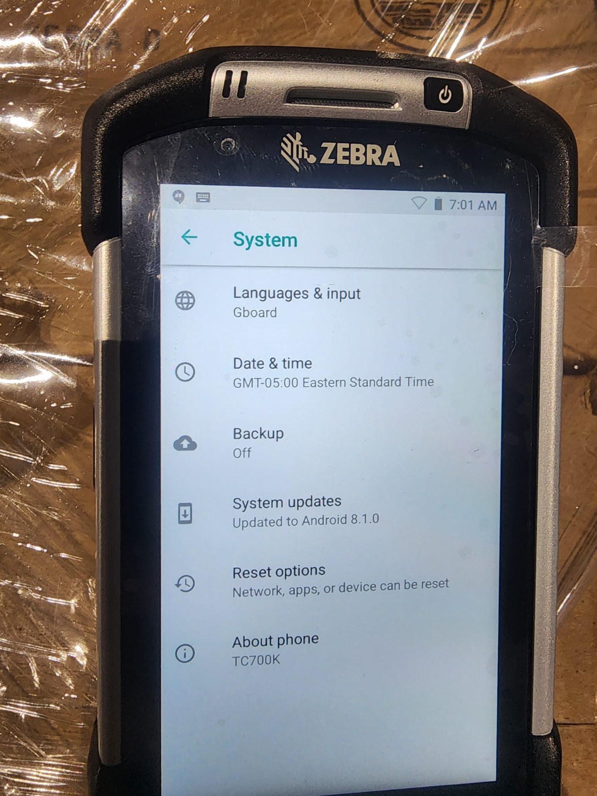 Lot of 10 x Zebra Symbol Motorola TC70X Touch 2D Barcode Scanner TC700K NO BATT