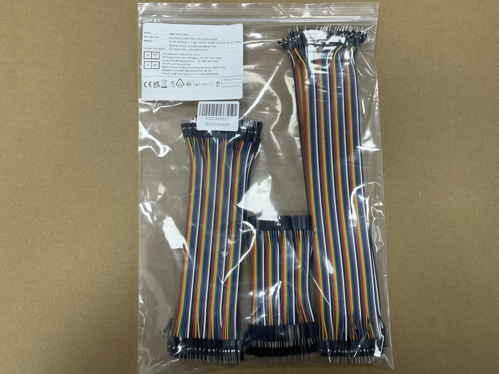 10cm+20cm+30cm 360pcs Breadboard Jumper Wires Cable Kit Male to Female Male t…