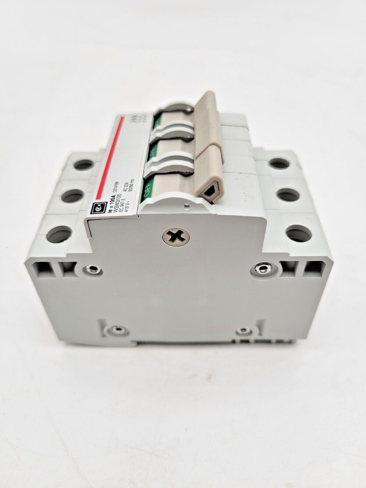 Cutler Hammer WSW3100 Switch Disconnector Circuit Breaker 100 Amp 3 Pole 415 VAC