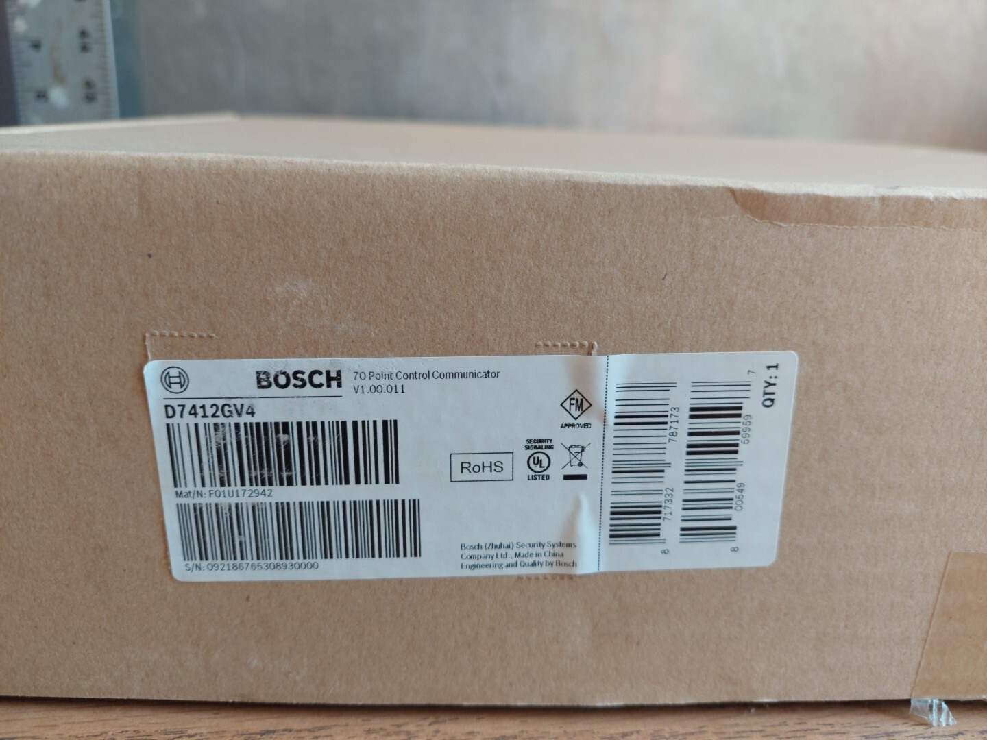 Bosch D7412GV4 Radionics