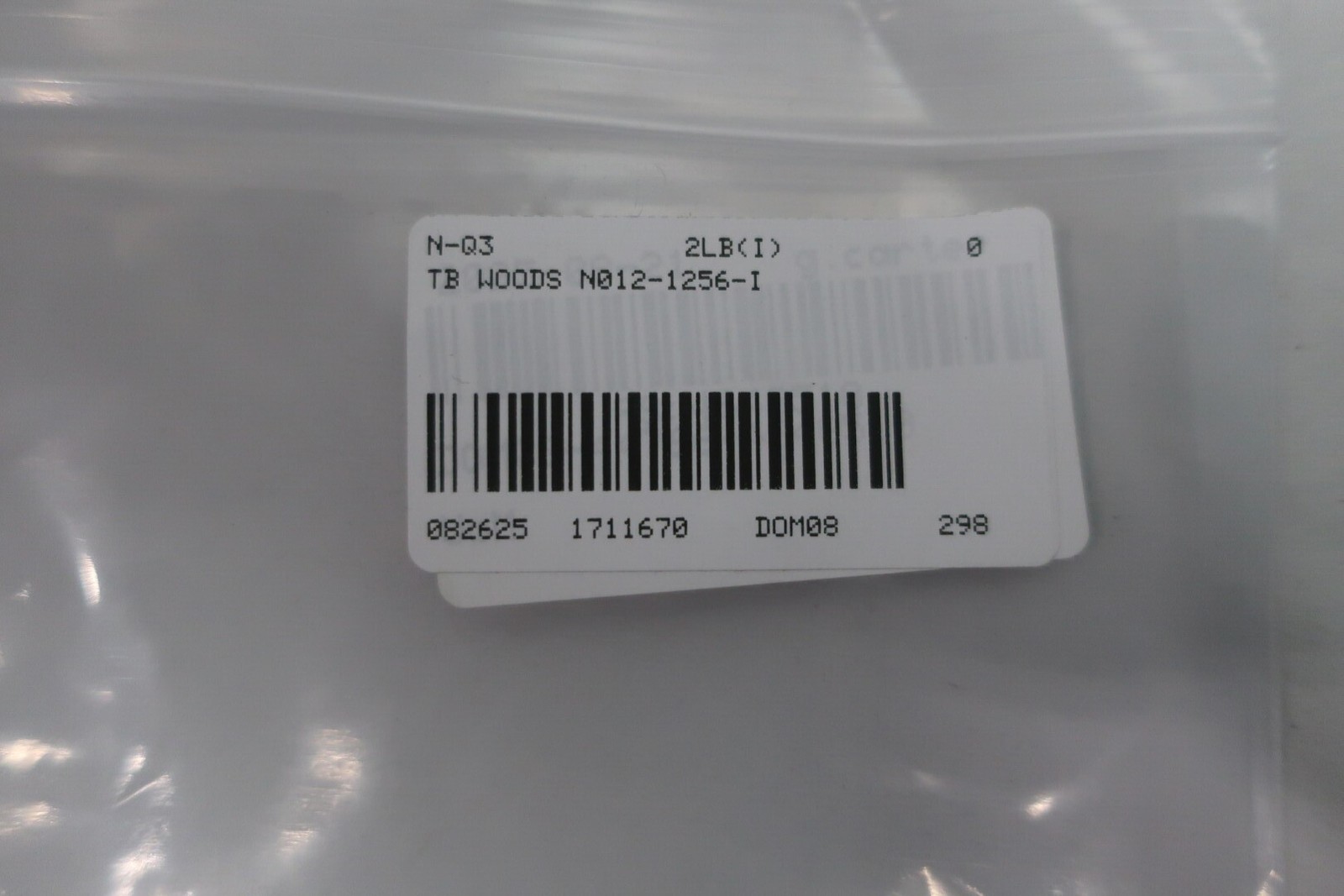 Tb Woods N012-1256-I Type A Nls Replacement Shoe