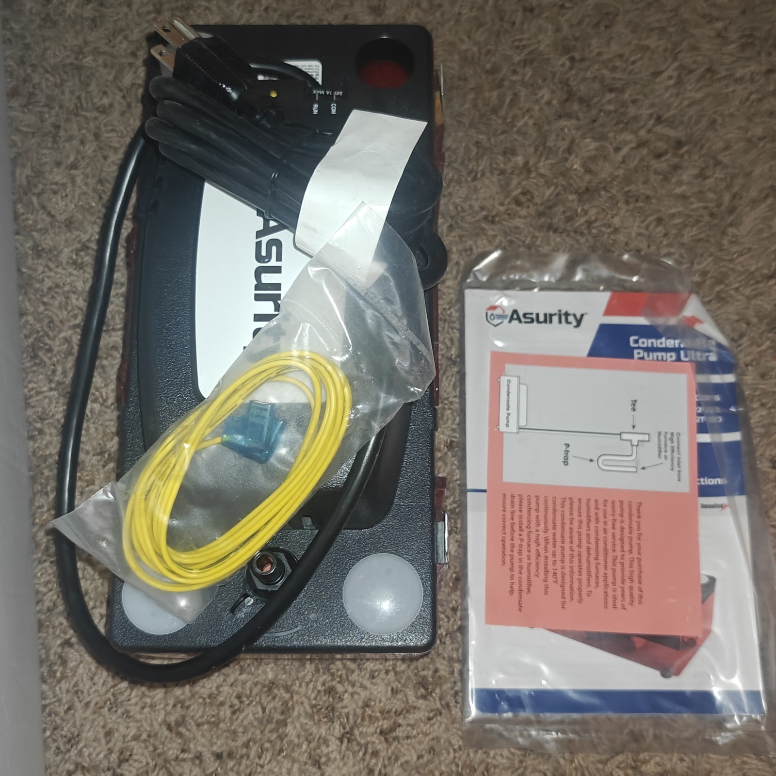DIVERSITECH / ASURITY Condensate Pump Ultra ULTRACP-22-120 VAC Free Shipping