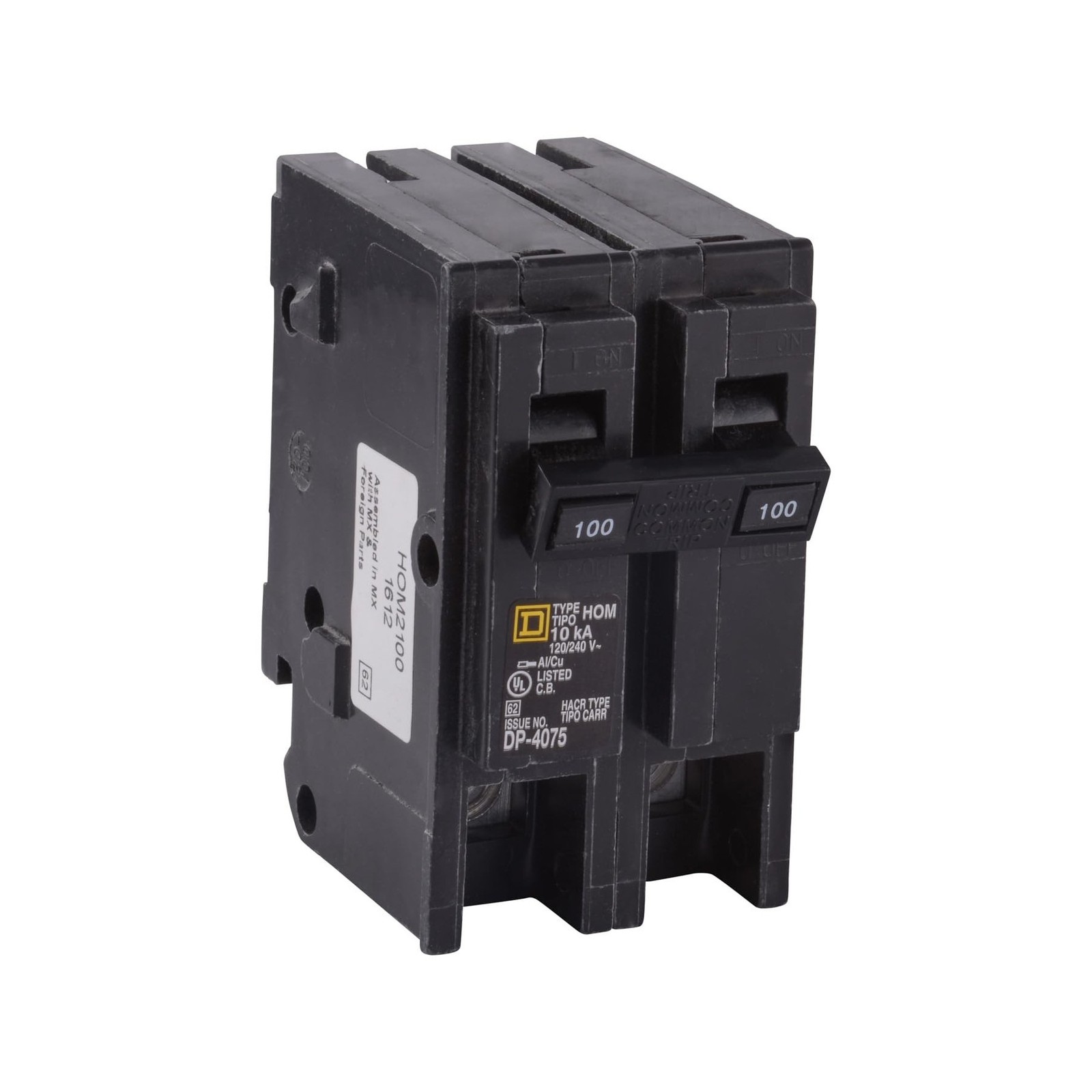Square D by Schneider Electric HOM2100CP Homeline 100-Amp #US